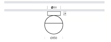 BALO UP 150 E14 - Ceiling lamp by ONOK Lighting - view 3